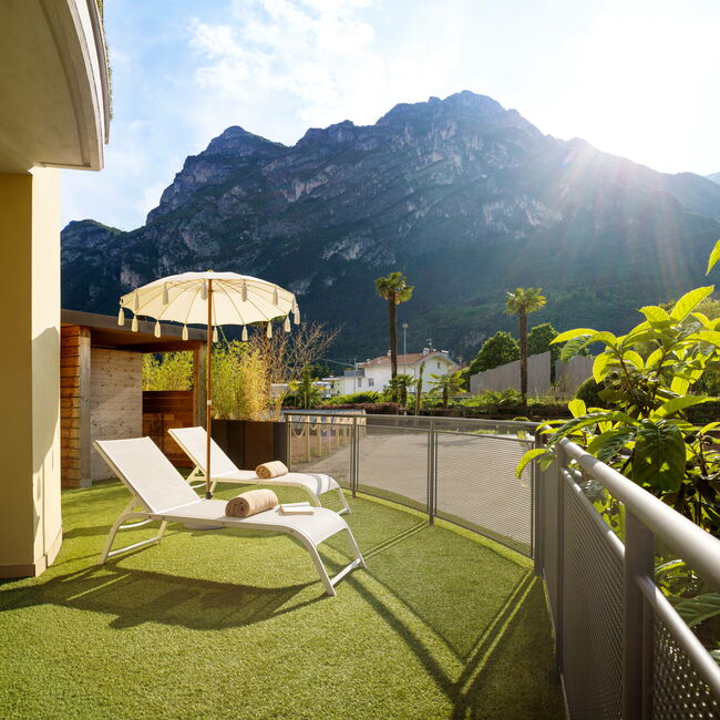 Park Wellness Junior Suite - Dedicate yourself completely to wellbeing in the exclusive sauna on the terrace
